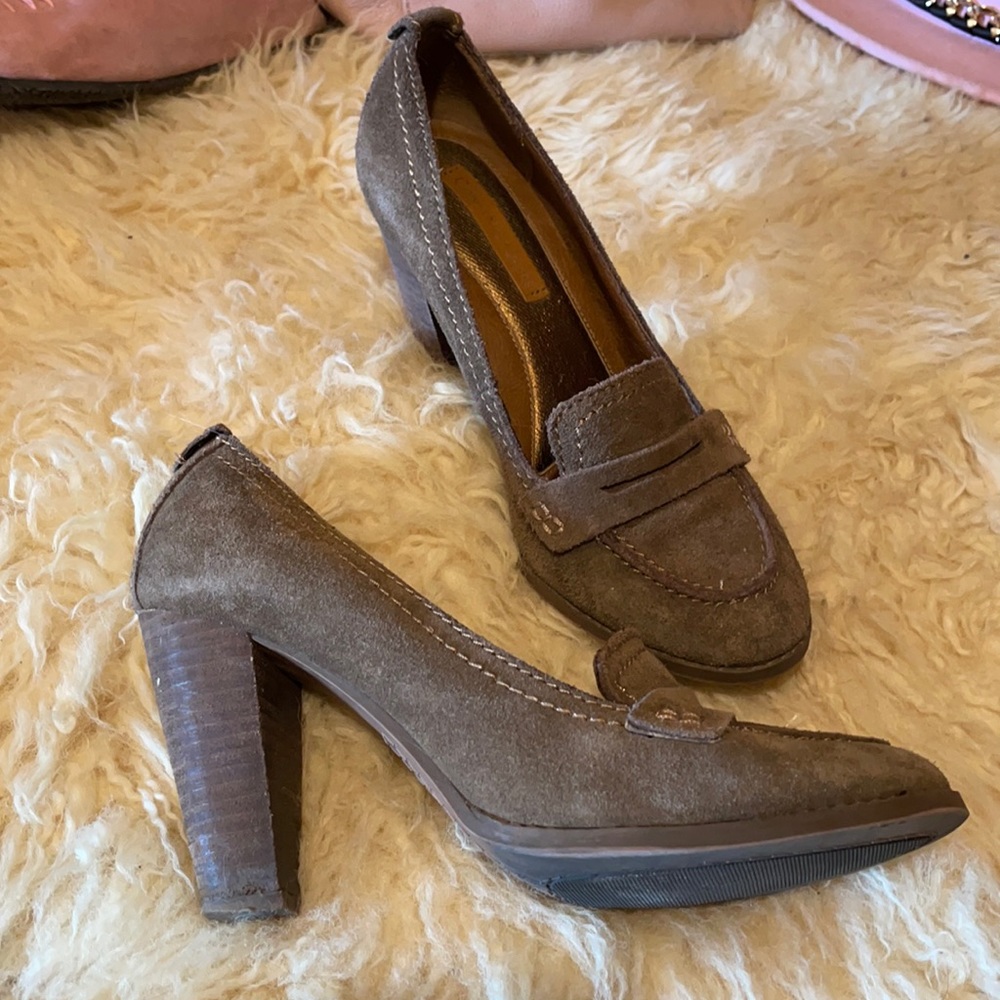 Calvin Klein suede shoes